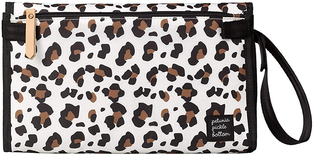 Leopard Diaper Clutch