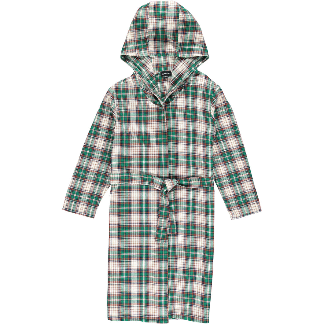 Green Plaid Munford Robe