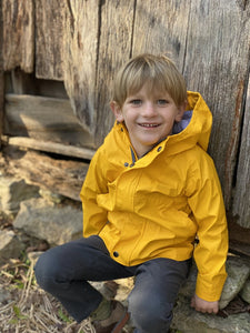 Yellow Splash Raincoat