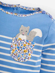 Squirrel Pocket Top