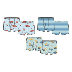 Trucks 3 Pack Boxer Brief Set