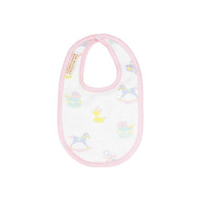 Burp Me Bib in Something for Baby Pink