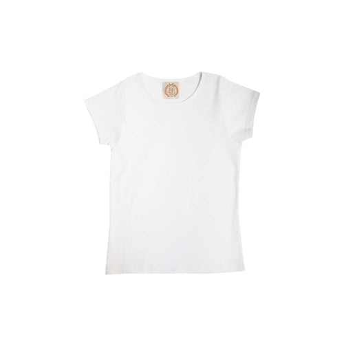 TBBC25 Plain Jayne Play Shirt in Worth Ave White