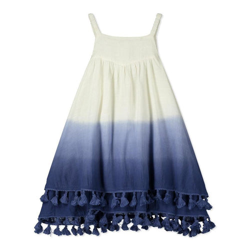 Cobalt Tassel Dress