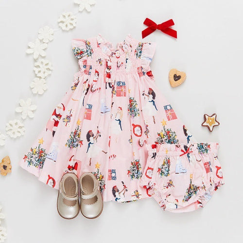 Holiday Spirit Baby Stevie Dress Set