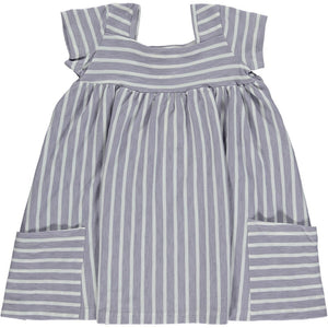 Purple Stripe Rylie Dress