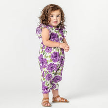 Baby Girls Jennifer Jumper in Purple Peonies