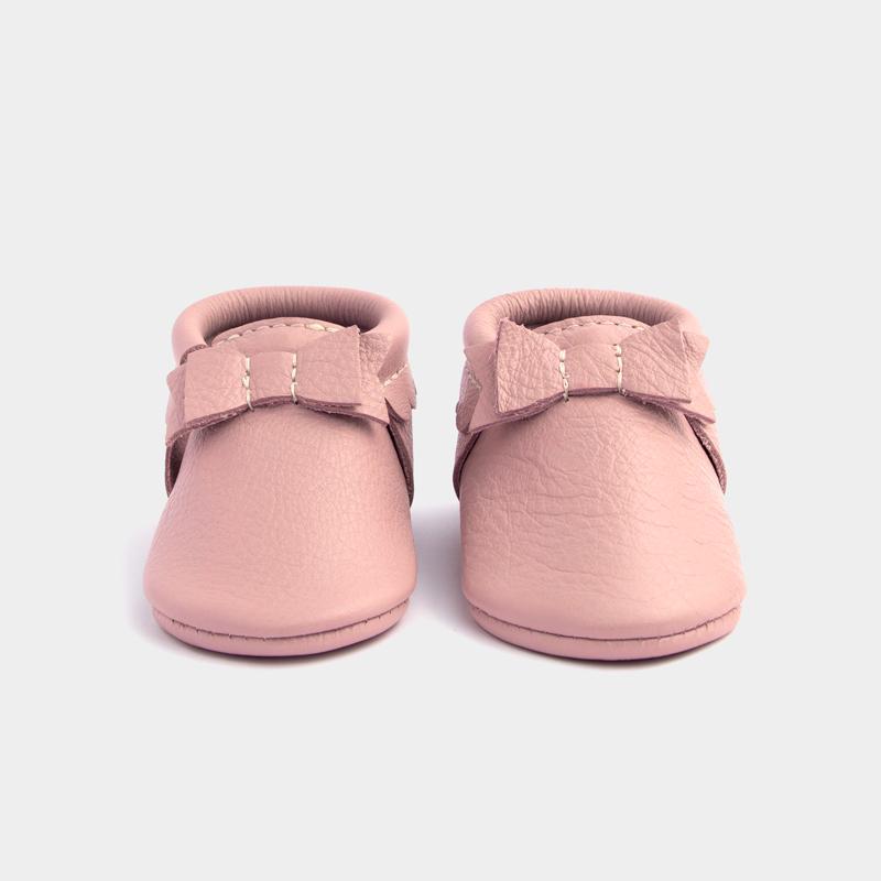 Blush Bow Mocc