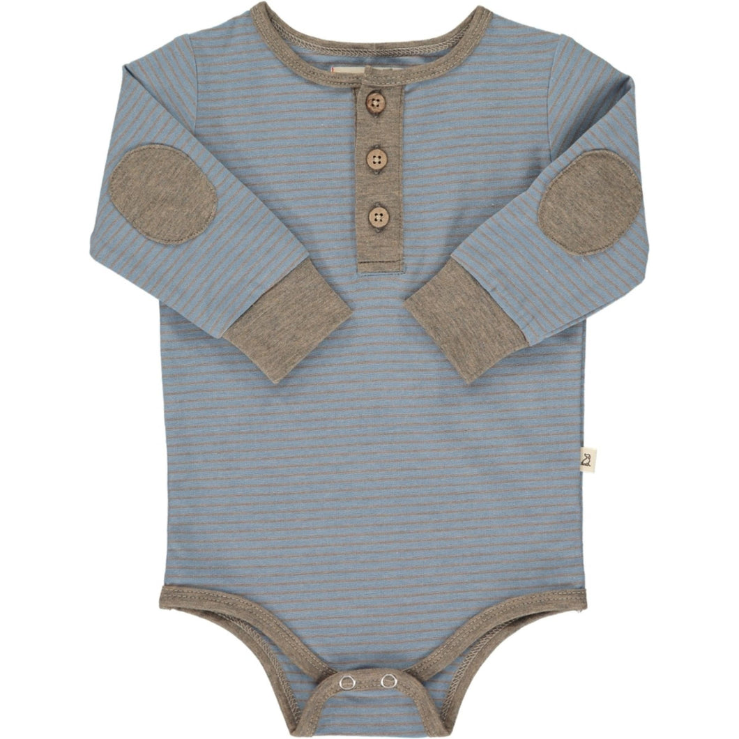 Blue Henley Onesie