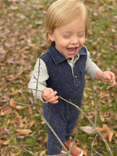 Navy Arlington Romper
