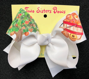 Two Sister Painted Bows