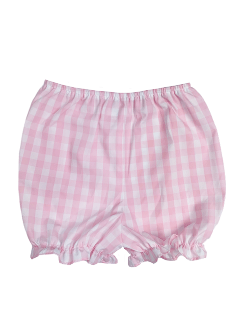 Munro Bloomer - Pink Plaid - Little Bunny FooFoo