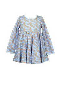 Pumpkin Patch Pima Long Sleeve Twirl Dress