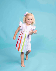 Lavender Rainbow Dress