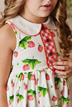Strawberry Petal Pocket Dress