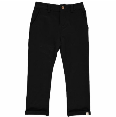 Black Jonathan Jersey Pants