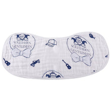 Burp Cloth/Bib 2-in-1 Southern Gentleman