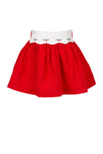 Tinsel Red Skirt