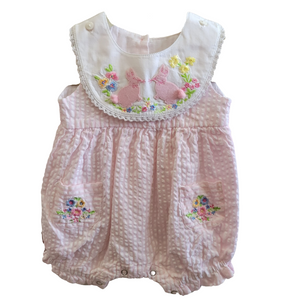 Reversible Collar Bunny Romper