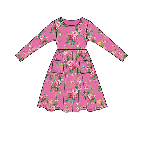 AD23 Dream Cottage Floral Dress
