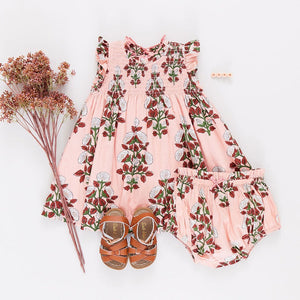 Pink Bouquet Baby Stevie Dress