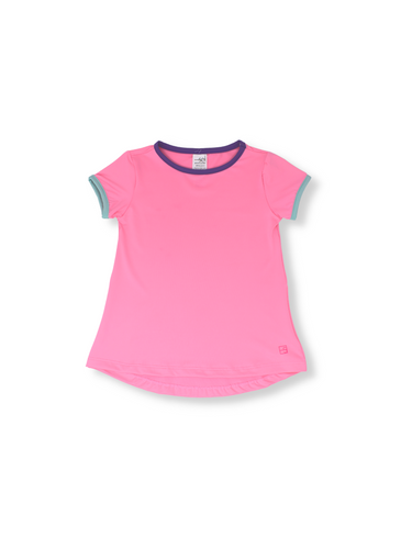 Bridget Basic Tee in Pink