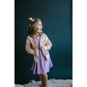 Rose Gold Sequin Jacket
