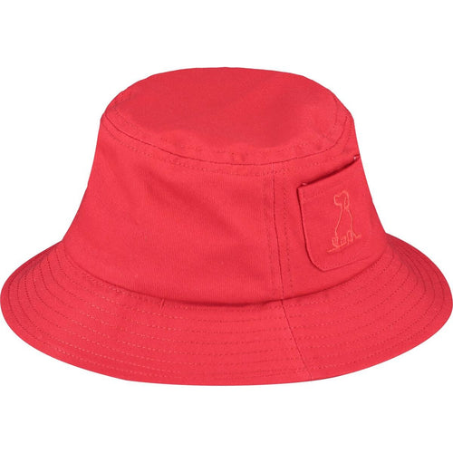 MH24 Red Twill Fisherman Hat