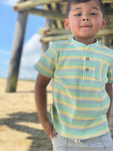 Lemon and Lime Dodger Henley