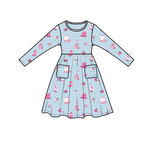 AD23 Fancy Cowgirl Twirl Dress