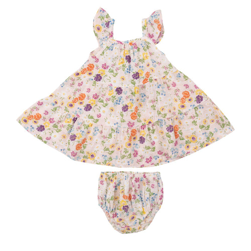 AD24 Cheery Mix Floral Twirly Sundress