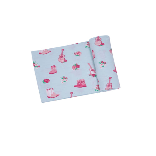 AD23 Fancy Cowgirl Swaddle