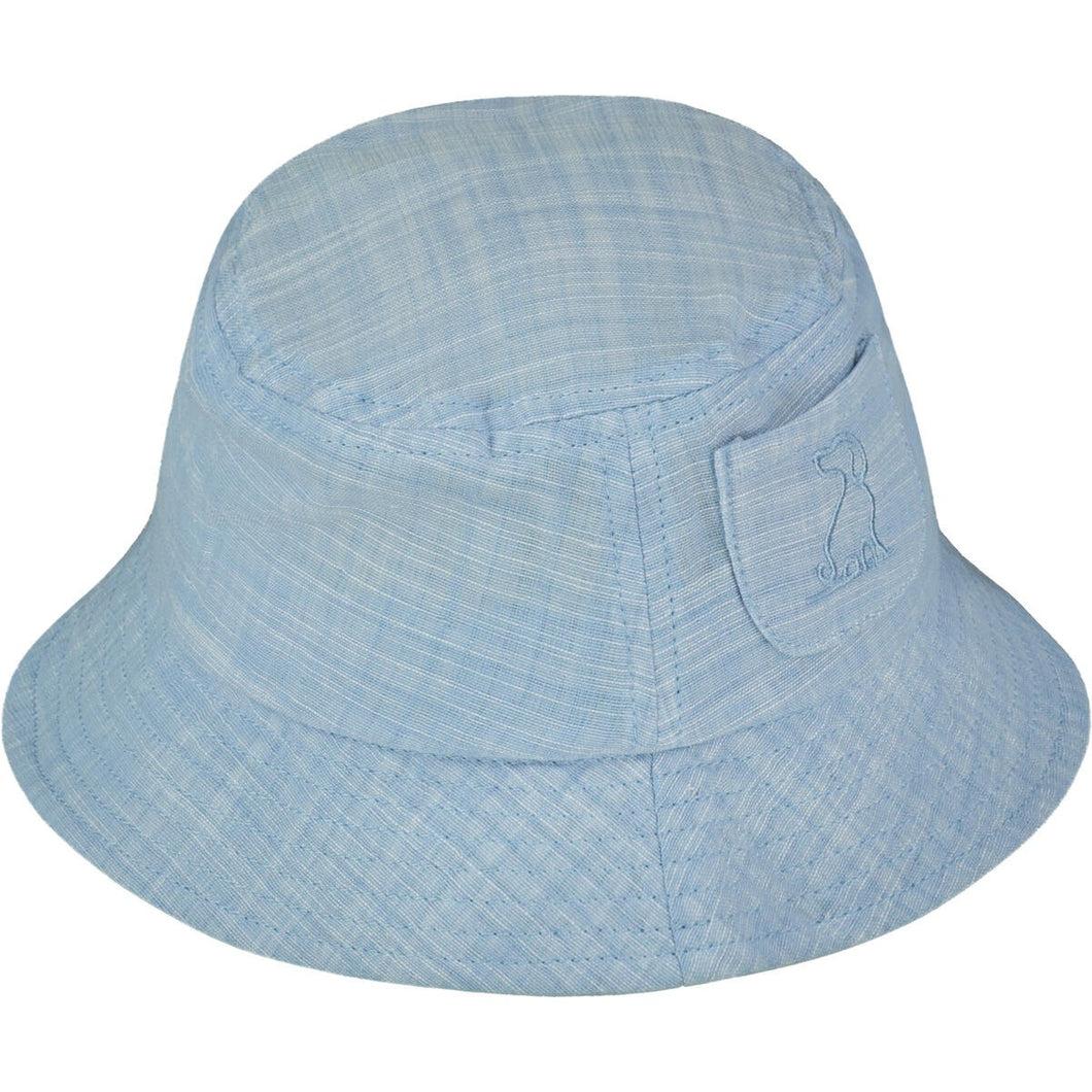 Blue Heathered Fisherman Bucket Hat