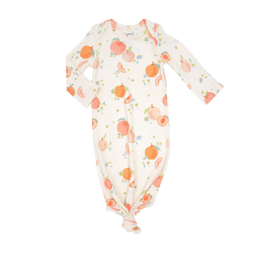 AD24 Spring Peaches Knotted Gown