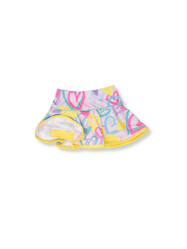 Quinn Skort in Hearts