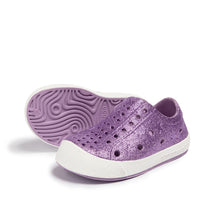 Lavender Glitter Sneakers