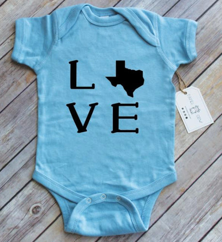 Blue Love Texas