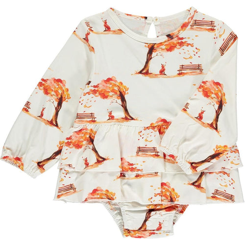 Autumn Fields Onesie Dress