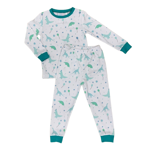 Boy Birthday Dino PJs