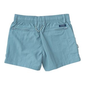 Outrigger Performance Shorts in Smoke Blue