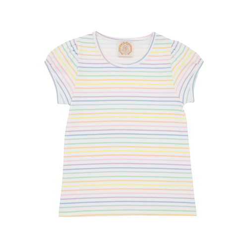 BBC24 Pennys Play Shirt in Rainbow Rollerskate Stripe