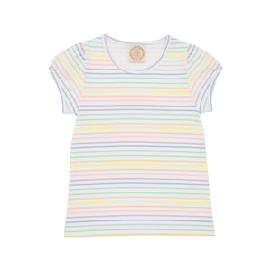 BBC24 Pennys Play Shirt in Rainbow Rollerskate Stripe