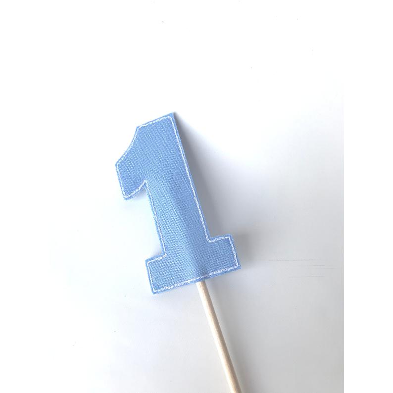 Periwinkle Cake Topper