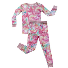 Cotton Candy Tie Dye 2 Piece Pajamas